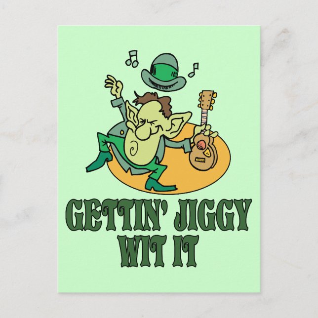 Gettin' Jiggy Wit It Postcard (Front)