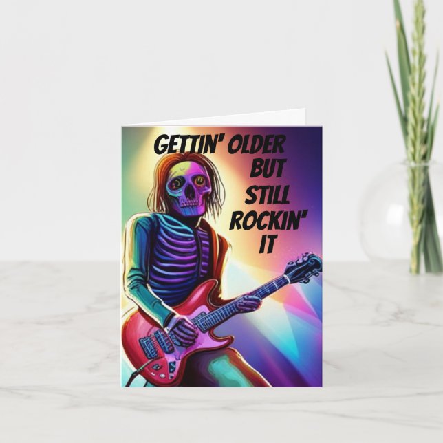 gettin older birthday card (Front)