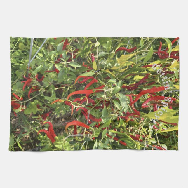 Gettin' Spicy  Tea Towel (Horizontal)
