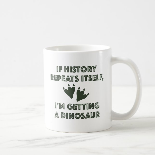Getting A Dinosaur Coffee Mug (Right)