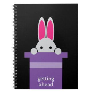 'Getting Ahead' Spiral Notebook