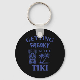 Getting Freaky At The Tiki Luau Vacation Island Fu Key Ring