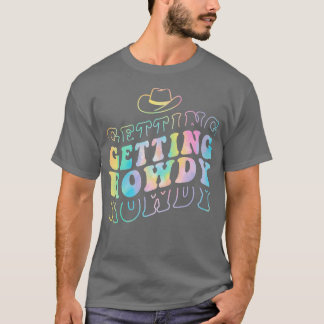 Getting Hitched Getting Rowdy Bride Party Bachelor T-Shirt