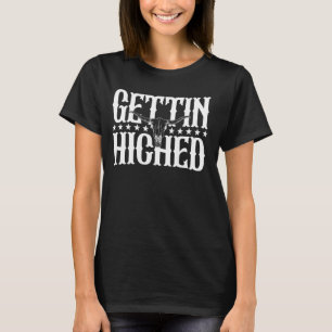 Getting Hitched Western Cowgirls Country Bachelore T-Shirt