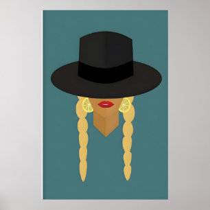 Getting In Formation Inspired Original Icon Design Poster