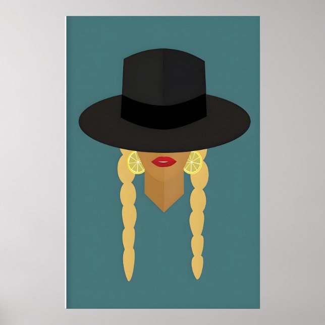 Getting In Formation Inspired Original Icon Design Poster (Front)