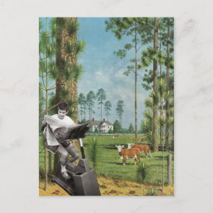 Getting in shape - postcard
