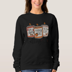 Getting Lit Fall Candles Sweatshirt