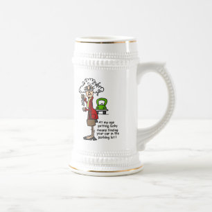 Getting Lucky Humour Beer Stein