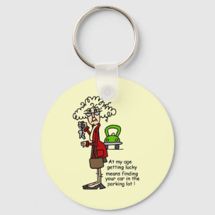 Getting Lucky Humour Key Ring