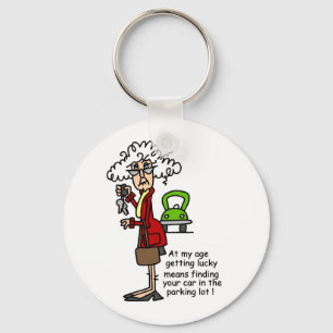 Getting Lucky Humour Key Ring