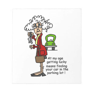 Getting Lucky Humour Notepad