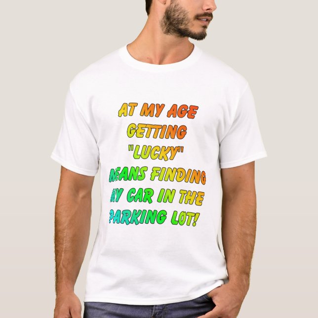 Getting "LUCKY" T-Shirt (Front)