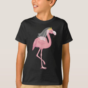 Getting Married Bride And Groom Animal Beach Birds T-Shirt