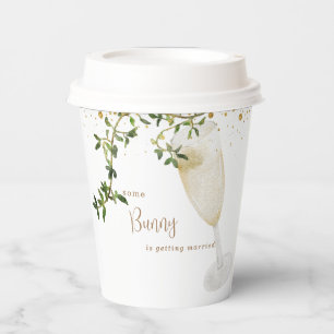 Getting Married Champagne Paper cup