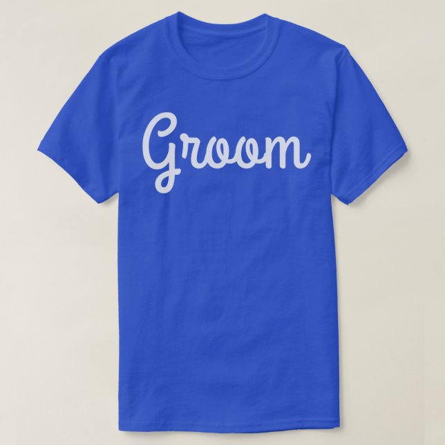Getting Married GROOM T-Shirt (Design Front)