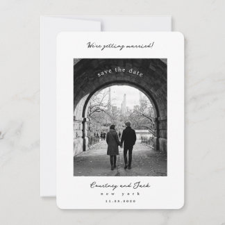 Getting married Save The Date