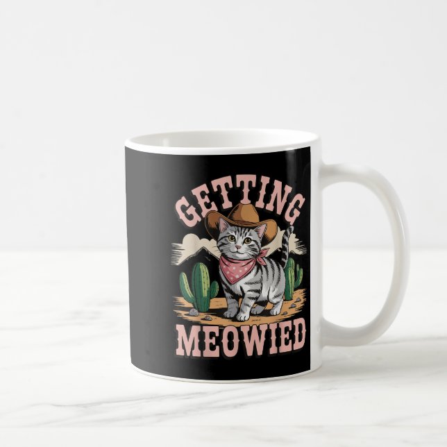 Getting Meowied Bachelorette  Coffee Mug (Right)