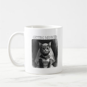 Getting Meowied – Funny Bachelorette Design Coffee Mug
