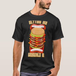 Getting My Crunches In Food T-Shirt