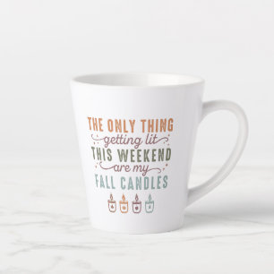 Getting My Fall Candles Latte Mug