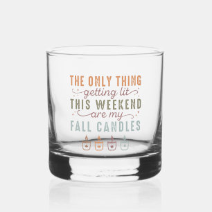 Getting My Fall Candles Whiskey Glass
