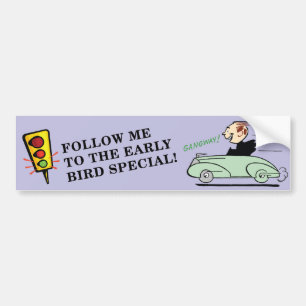 GETTING OLD BUMPER STICKER