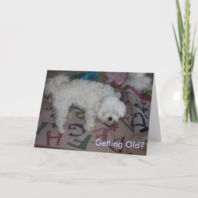 Getting Old? Card (Front)