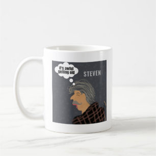 Getting Old Funny Senior Citizen Mens Personalised Coffee Mug
