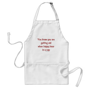 Getting Old Standard Apron