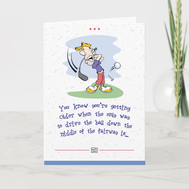 Getting Older Birthday Card (Front)