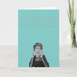Getting older is a pain!card card