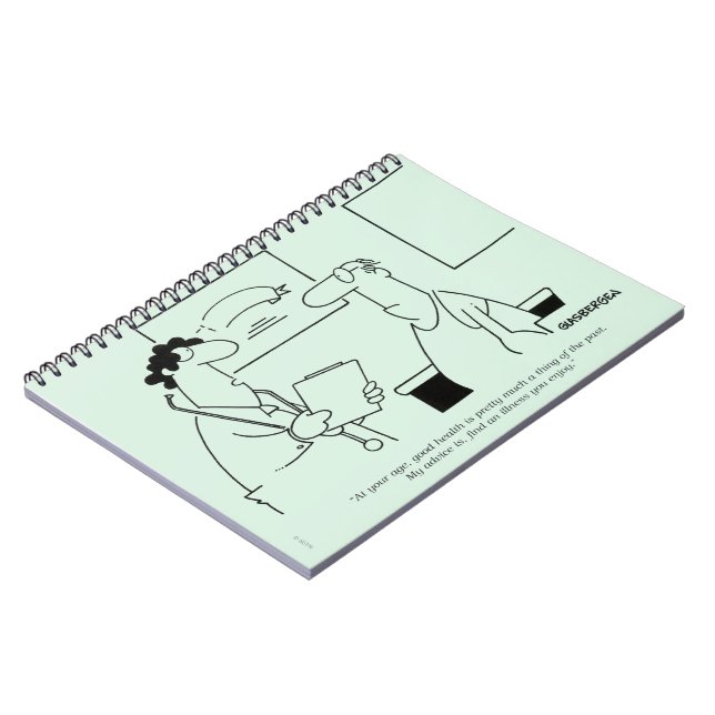 Getting Older Spiral Notebook (Left Side)