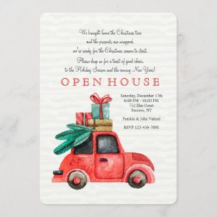 Getting Ready Christmas Invitation