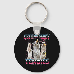 Getting So Sendy Chicken Tenders Send Humour  Key Ring