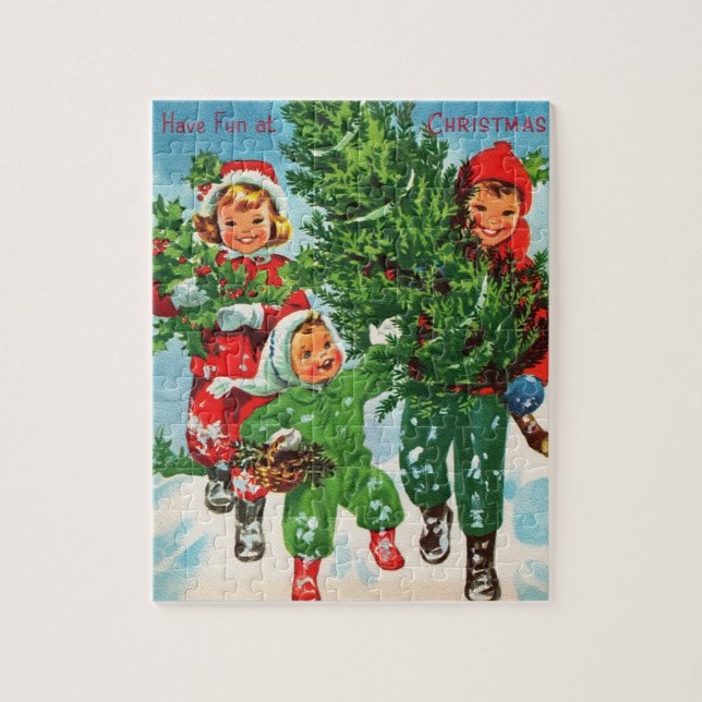 Getting The Christmas Tree Puzzle (Vertical)