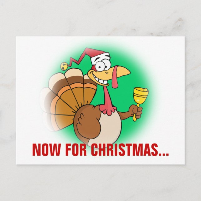 Getting Through the Holiday Season to Christmas Postcard (Front)