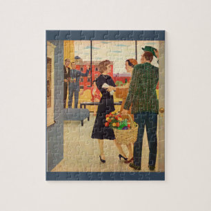 Getting together at the Cibulskis' Jigsaw Puzzle