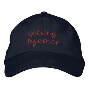 Getting Together Stylish Printed-Hat Love beauty Embroidered Hat
