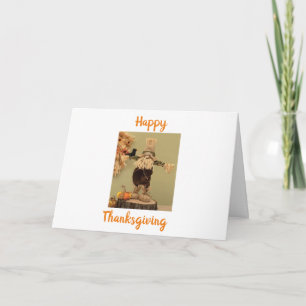 GETTING TOGETHER W/ FAMILY & FRIENDS THANKSGIVING CARD