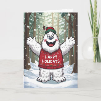 Getting Yeti for the Holidays  Holiday Card