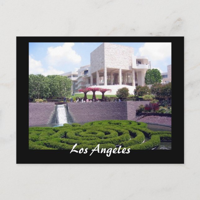 getty angeles postcard (Front)