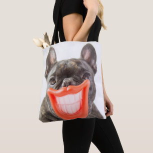Getty Images A Smiling Dog Tote Bag