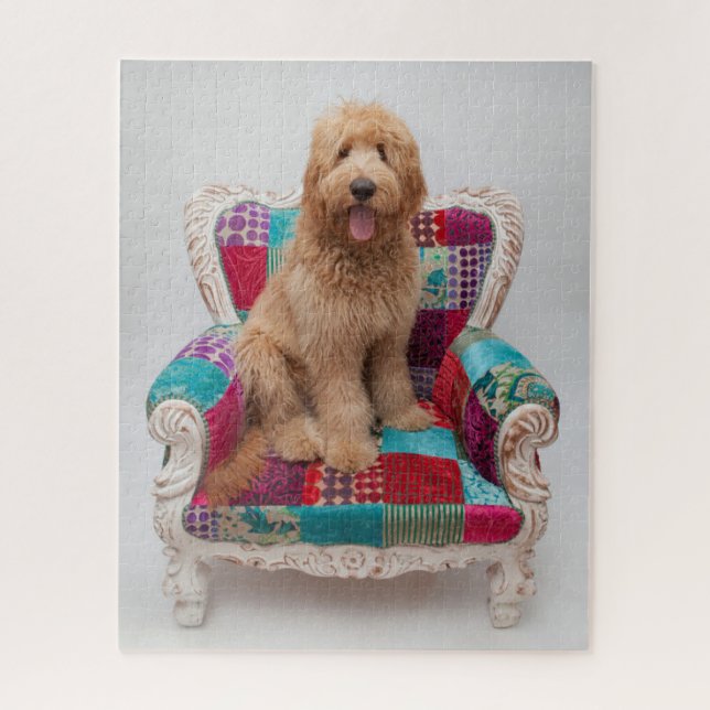 Getty Images | Cute Goldendoodle Jigsaw Puzzle (Vertical)