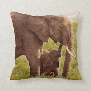 Getty Images   Elephant & Baby Cushion