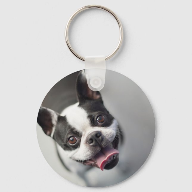 Getty Images | French Bulldog Key Ring (Front)