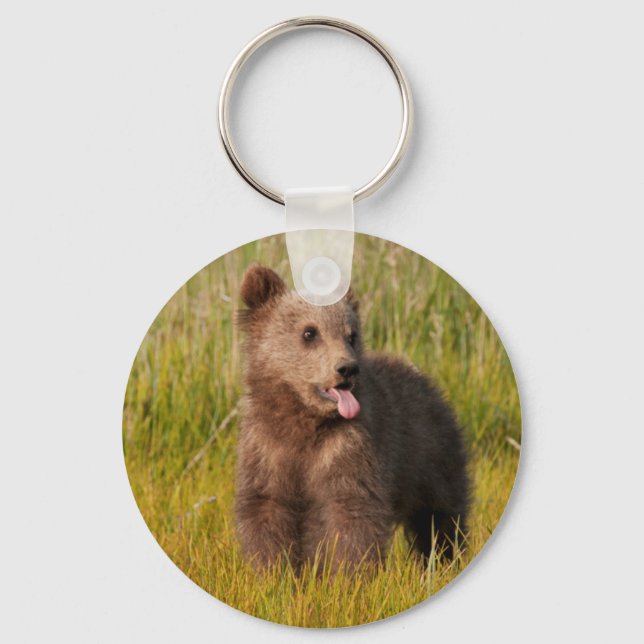 Getty Images | Funny Baby Bear Key Ring (Front)
