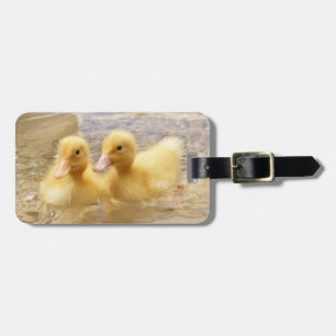 Getty Images   Fuzzy Yellow Ducklings Luggage Tag