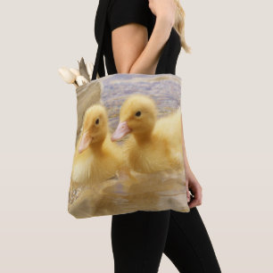 Getty Images Fuzzy Yellow Ducklings Tote Bag