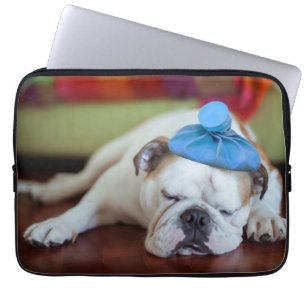 Getty Images   Sick Young Puppy Laptop Sleeve